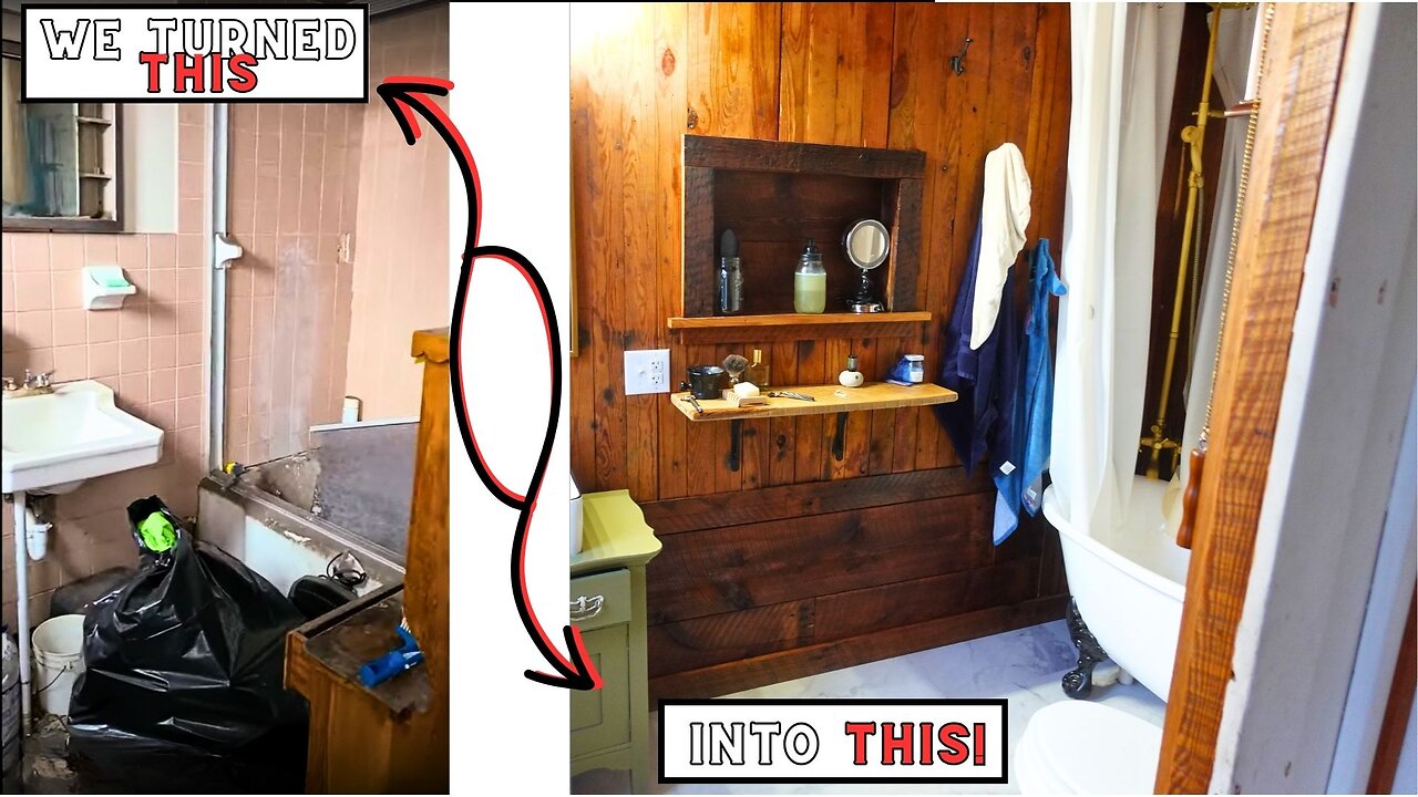 We Put A Bathroom in our Shack