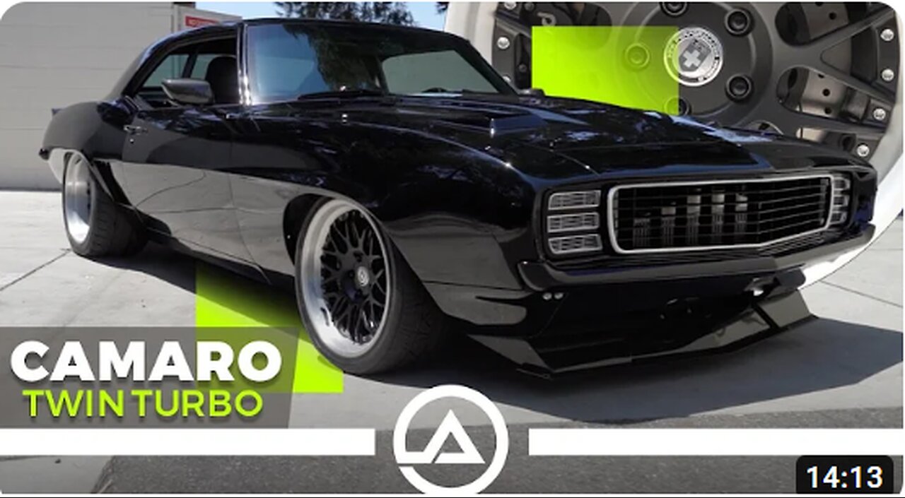 Insane 1500+ hp Twin Turbo '69 Camaro Pro Touring Build | Nostalgia Hot Rods | Nelson Racing Engines