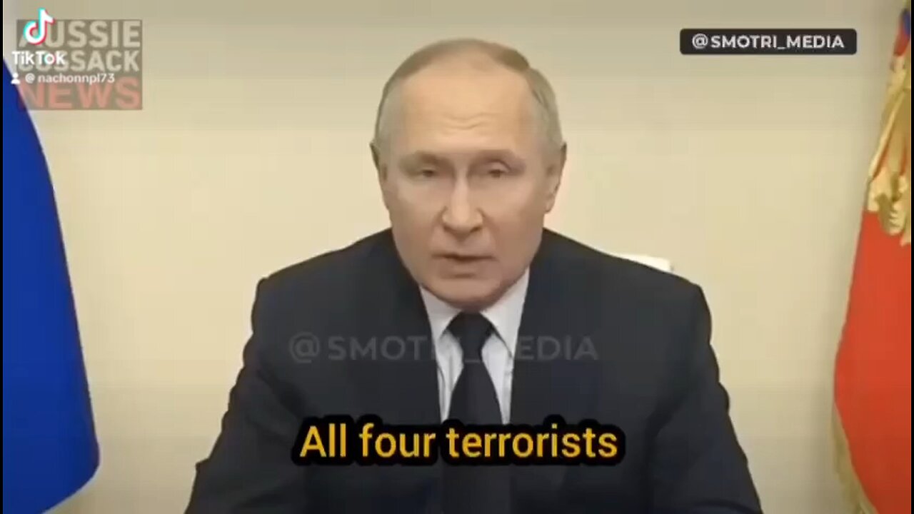 PUTIN DICE QUE UCRANIA ABRIO EL CAMINO A LOS TERRORISTAS PARA QUE ENTRARAN A ATACAR A RUSIA