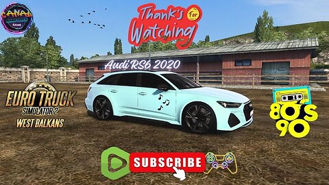 ETS2 1.48 AUDI RS6 2020 DLC BALKANS