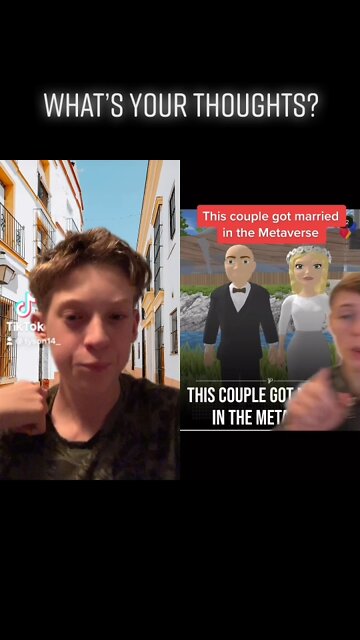 Couple Gets Married In The Metaverse! 🤦‍♂️🤨