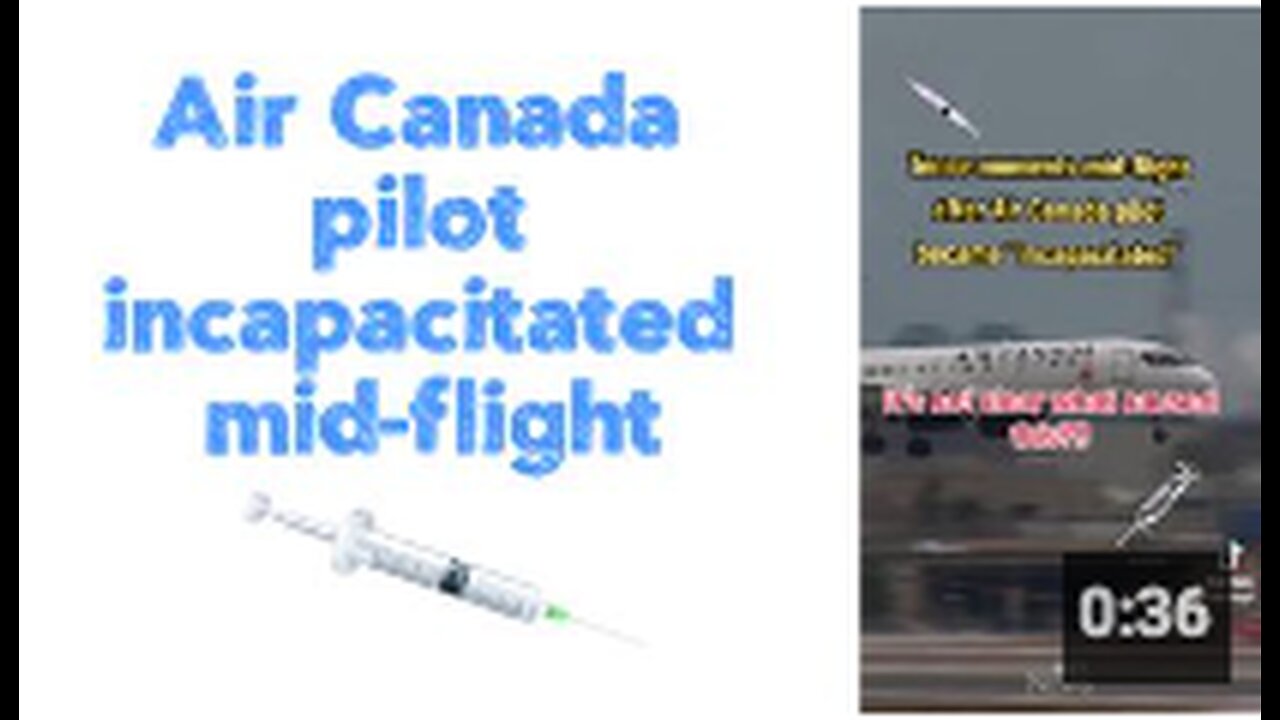 Air Canada pilot incapacitated mid-flight