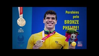 🥉Parabéns pela medalha de bronze Phelipe.