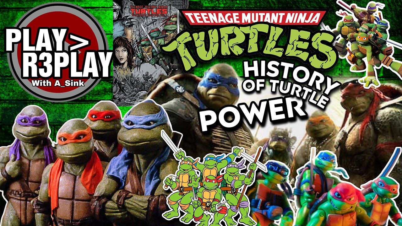 History of Teenage mutant ninja turtles until 2023