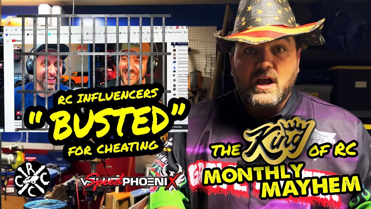 RC Influencers Get Busted For Cheating By The King Of RC #monthlymayhem - SO MUCH VIDEO EVIDENCE