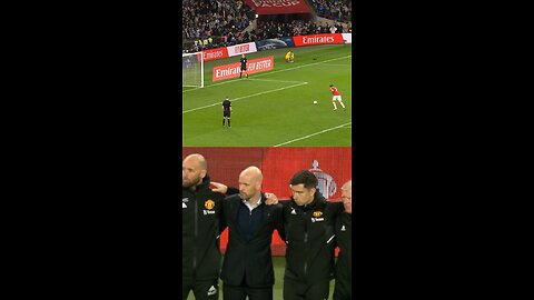 Erik Ten Hag Reaction to Victor lindelof scoring