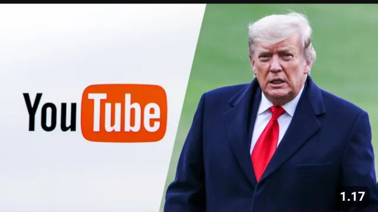 YouTube Suspends President Trump's Channel