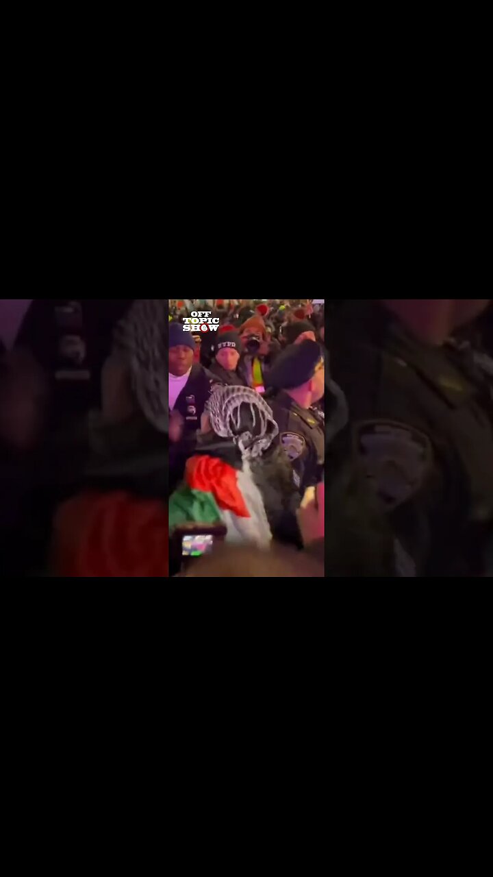 Pro-Palestine Protesters Disrupt NYC Christmas Tree Ceremony at Rockefeller Center
