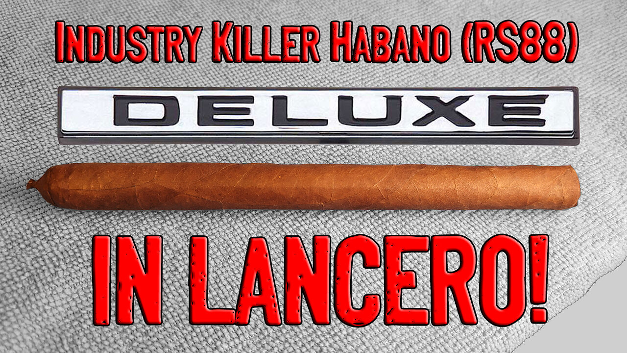 Sanj Patel Industry Killer Deluxe (RS88) Habano LANCERO!