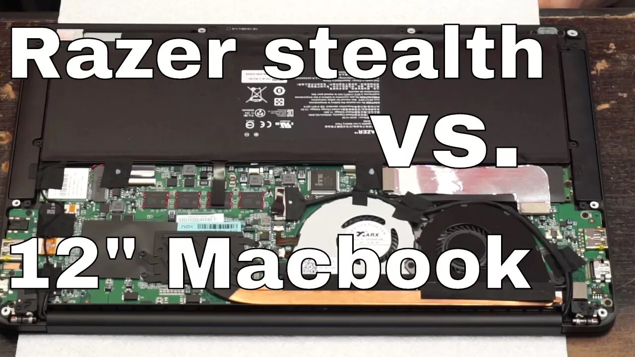 A look at the Razer Stealth laptop vs. New Macbook