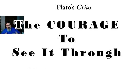 The Value and Price of Convictions (Plato's Crito)