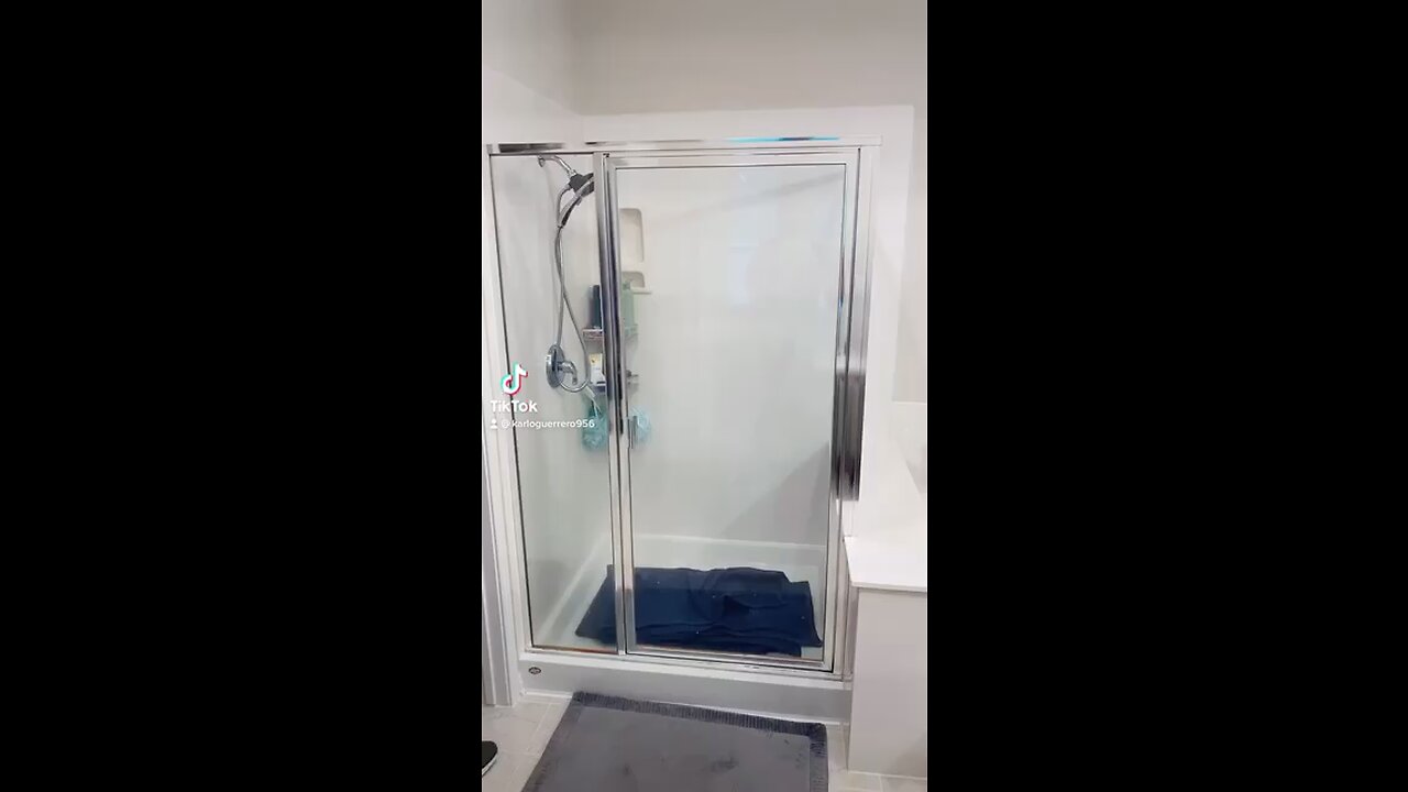 frameless shower door