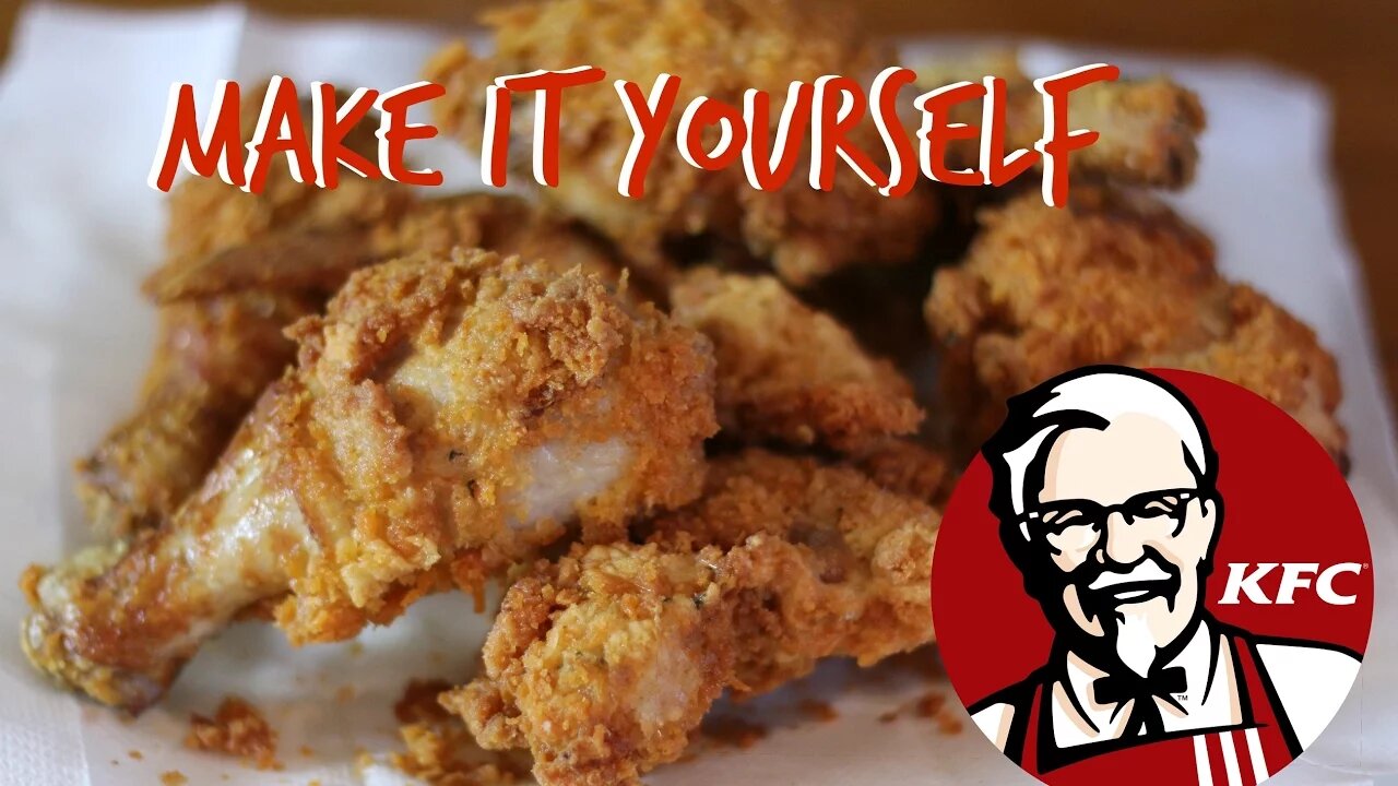 Kentucky Fried Chicken _ KFC Secret Recipe _ How to Make KFC