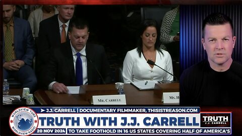 J.J. Carrell Recaps his Experience Testifying in Front of Congress on Child Trafficking