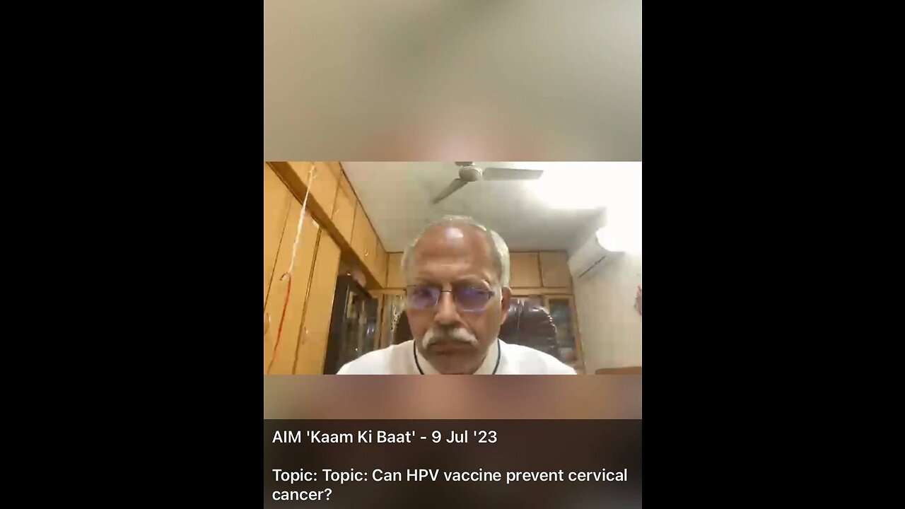 Can HPV vaccine prevent cervical cancer? | Dr. (Prof) Amitav Banerjee | Awaken India Movement