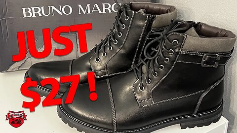 My New SUPER Comfy Size 14 Motorcycle Riding Boots For Just $27 From TEMU