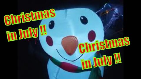 Christmas in July music video