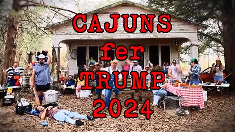 CAJUNS fer TRUMP 2024