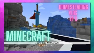 Minecraft Homesteading VLOG EP 6: Beans, Coconuts AND Apples