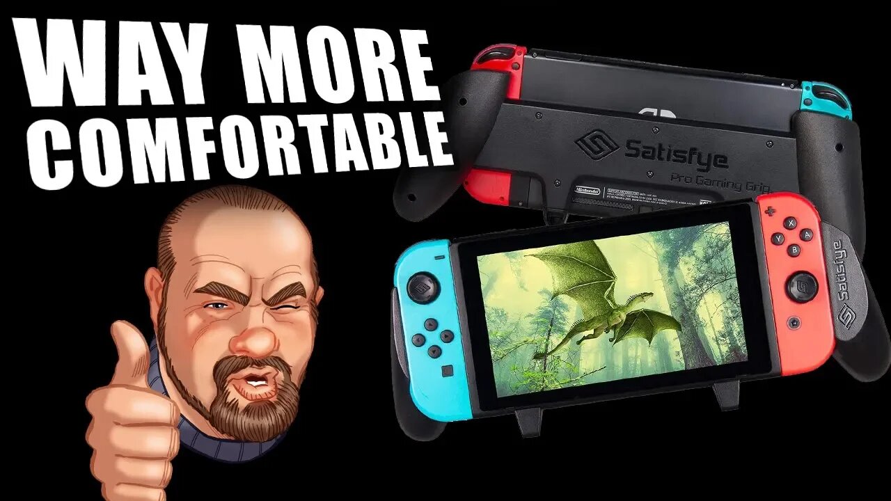 Make Your Nintendo Switch A LOT More Comfortable to Play #Satisfye