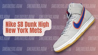 Nike SB Dunk High New York Mets - DH7155-011 - @SneakersADM