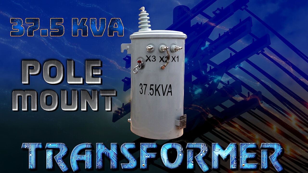 Pole Mount Transformer Power Distribution 37.5 KVA