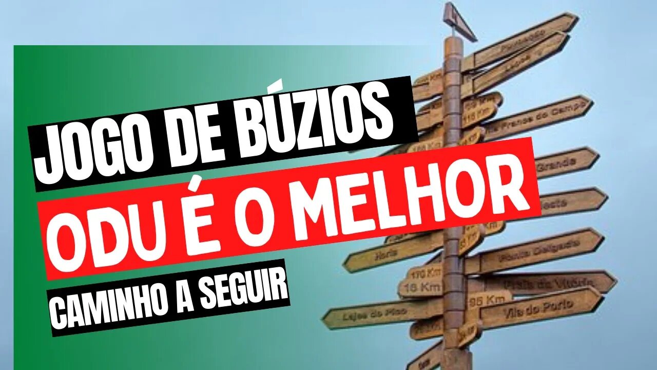 JOGO DE BÚZIOS - ODU, O MELHOR CAMINHO A SEGUIR