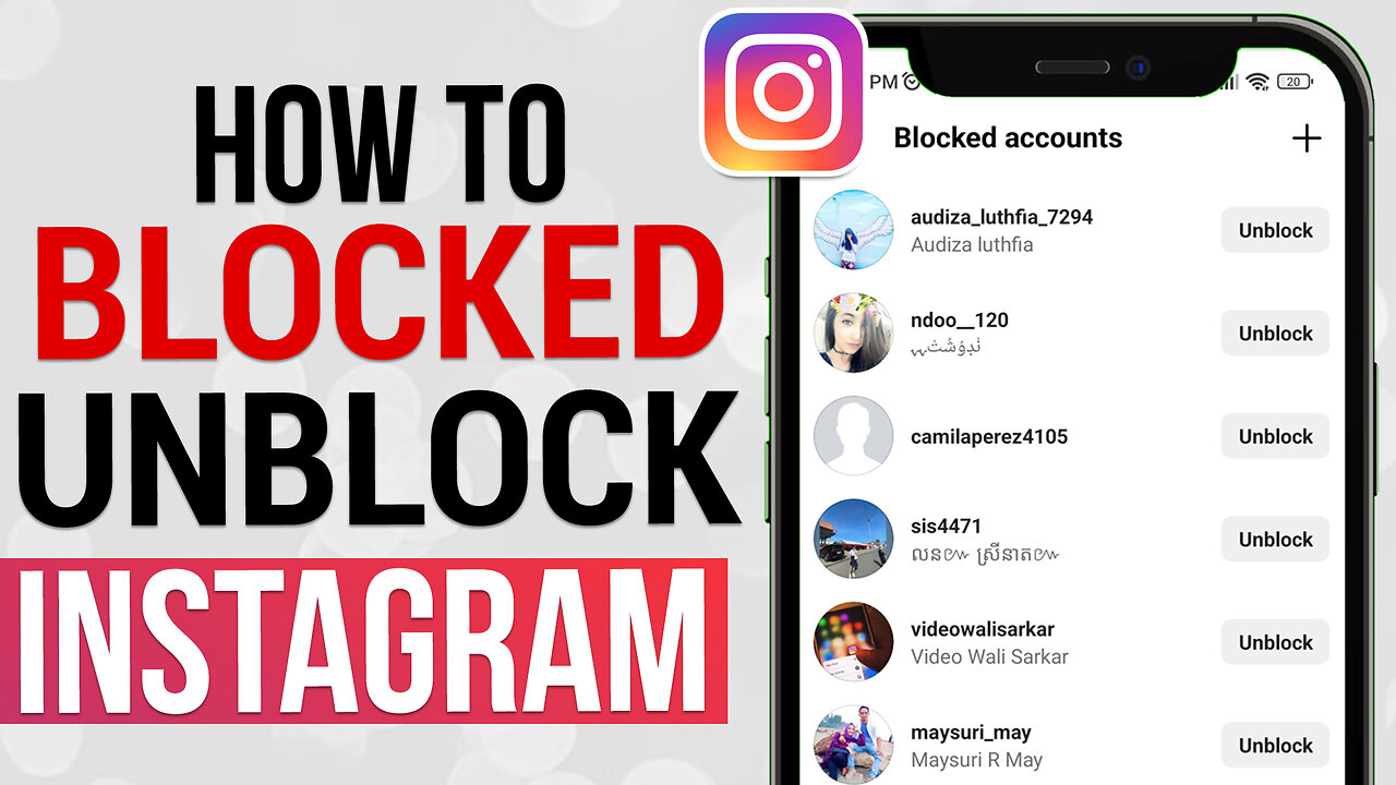 How to Unblock or Block Someone
