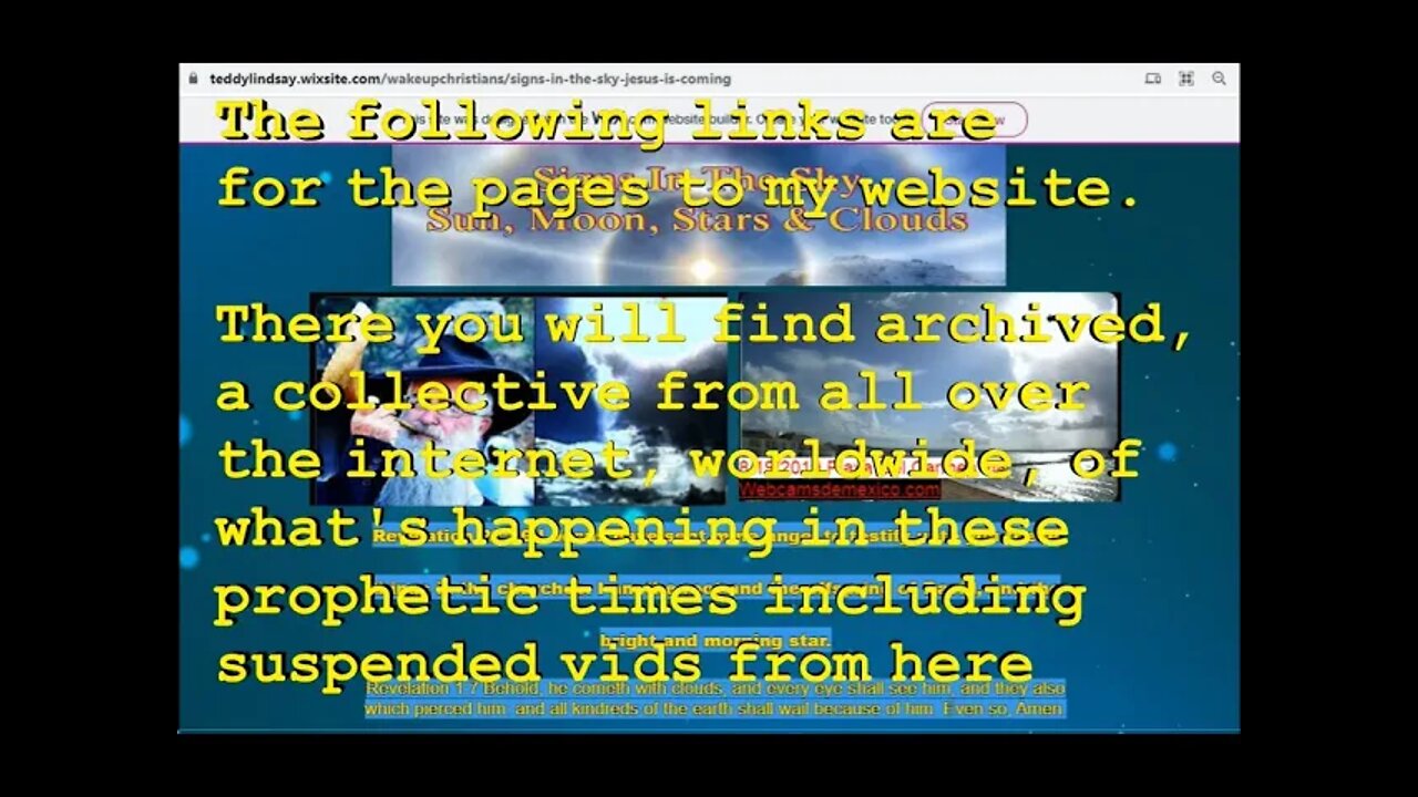 Prophecy Uncensored Now Found Here At The Website: Links....