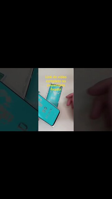 Colocando uma Película de Cerâmica 9D no Samsung Galaxy S8