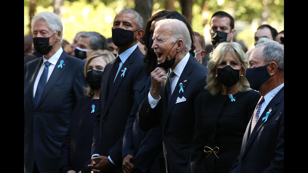 Joe Biden Called a Dog in NYC at 911 2021 Memorial