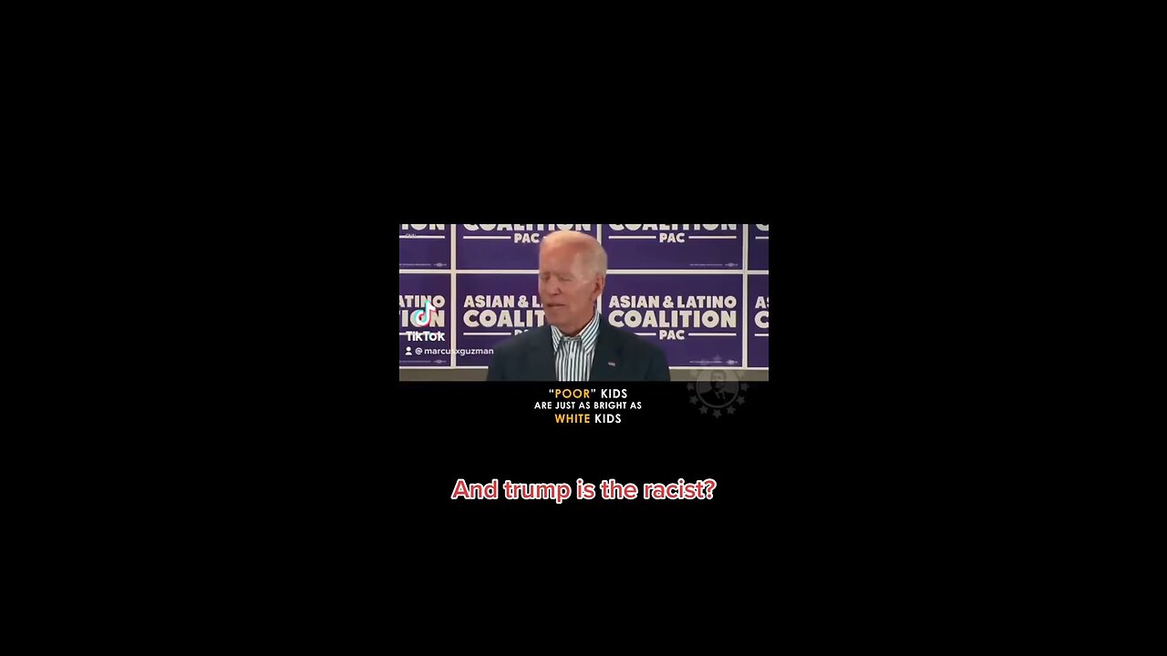 Joe Biden being racist compilation