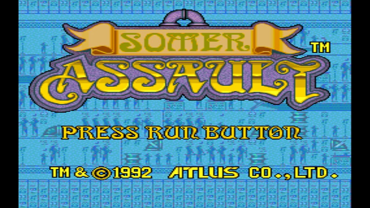 SOMER ASSAULT - (TG-16) - 1/2 - Beat 'em and Cheat 'em!