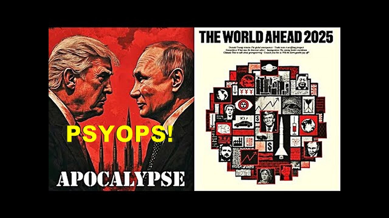 Pedophile Psyops Trump and Putin's WEF Agenda 2030 WW3 Ahead In 2025 Is Scary!