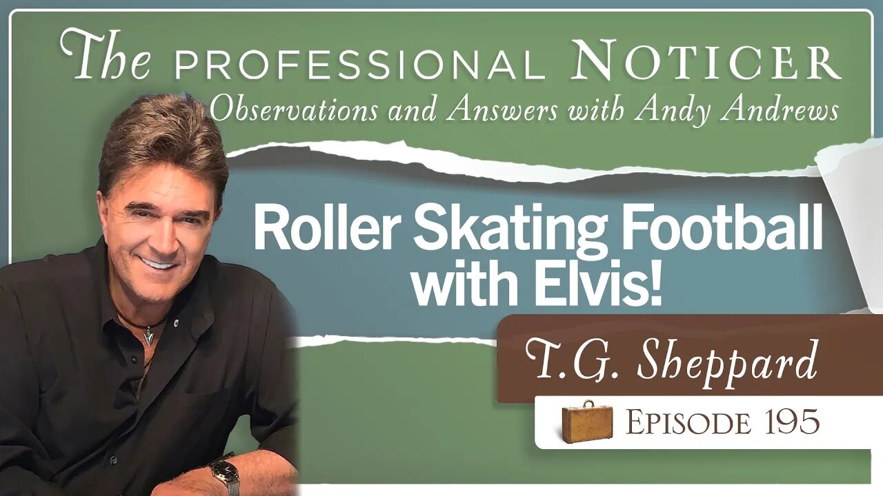 T.G. Sheppard: Roller Skating Football with Elvis!