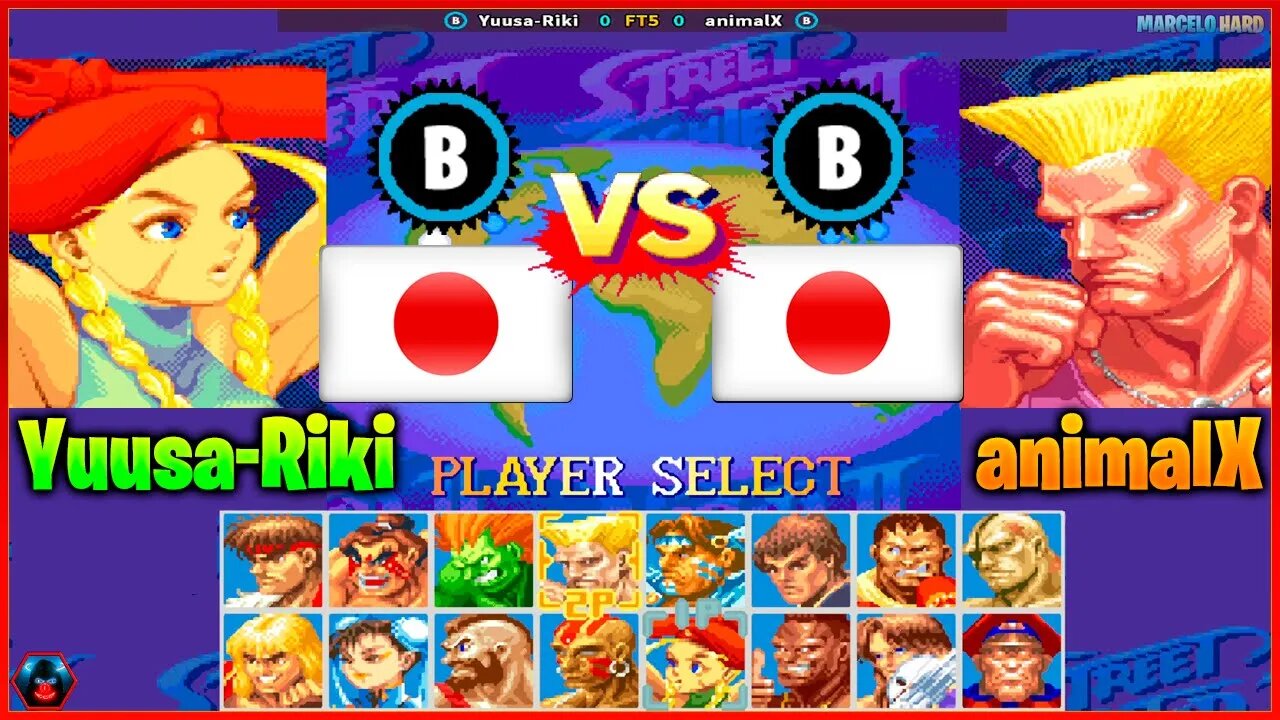 Super Street Fighter II X (Yuusa-Riki Vs. animalX) [Japan Vs. Japan]