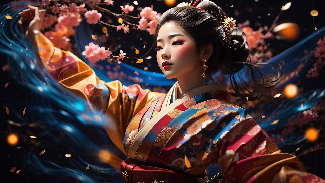 AI Generated Art: Geishas