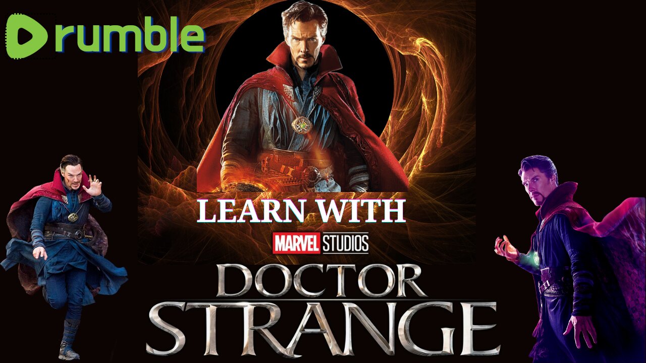 Learn with Dr strange.