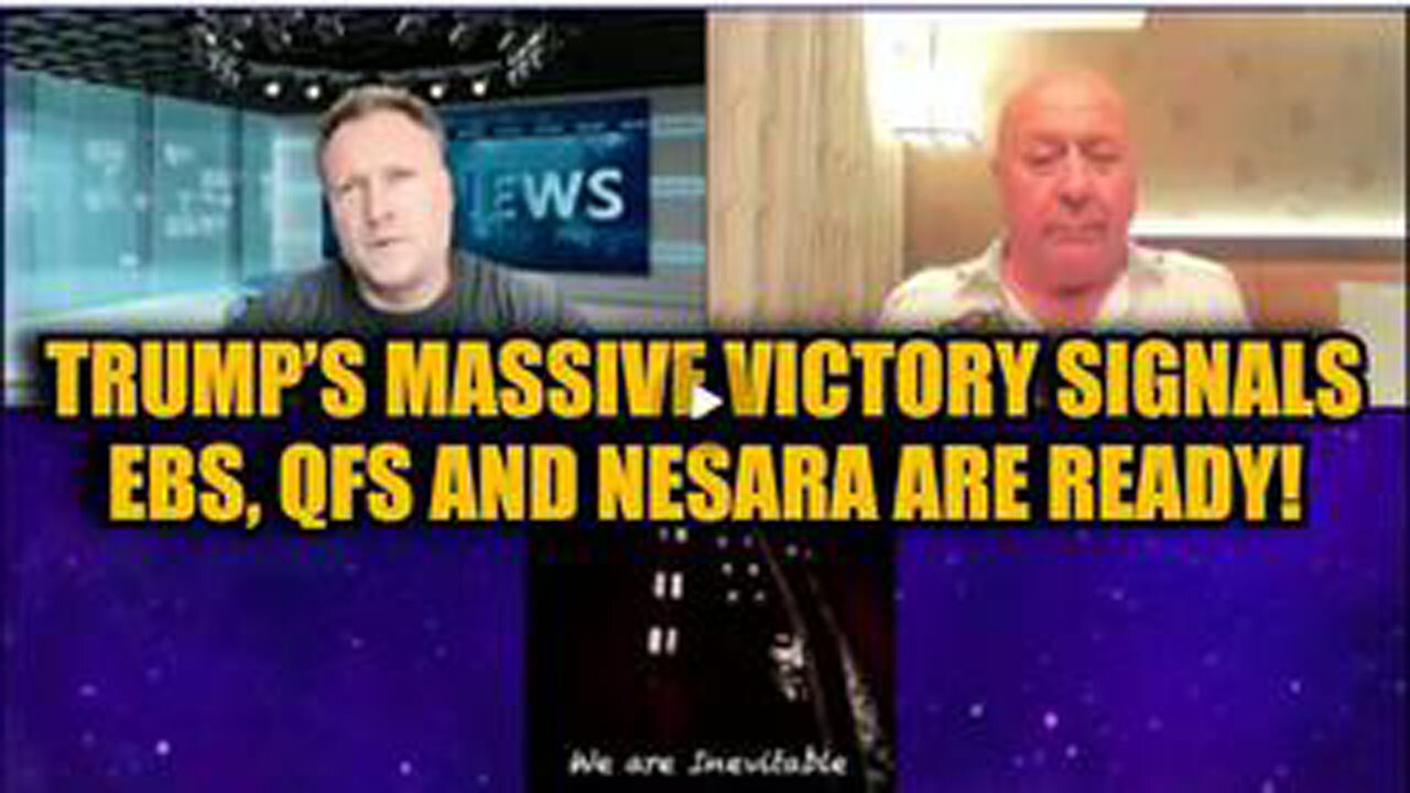 SG ANON & CHARLIE WARD: TRUMP’S MASSIVE VICTORY SIGNALS EBS, QFS AND NESARA ARE READY! 2024