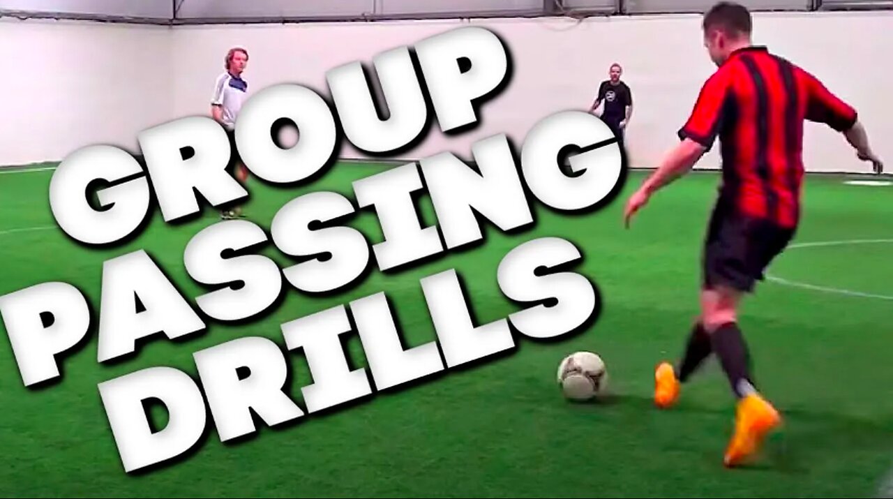 6 SOCCER PASSING DRILLS for better team chemistry | Indoor Soccer Drills