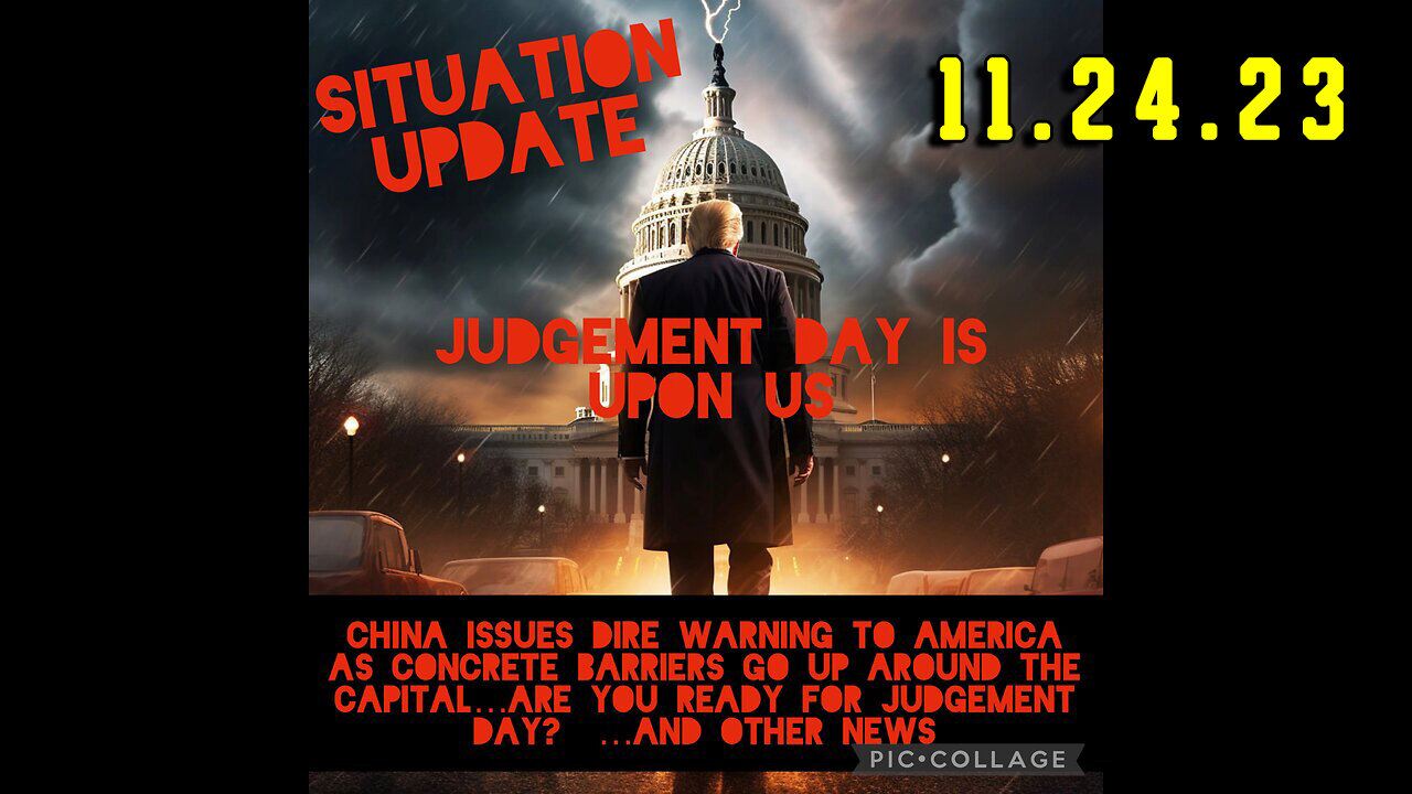 Situation Update 11-24-23 ~ Q Drop + Trump u.s Military - White Hats Intel ~ SGAnon Intel