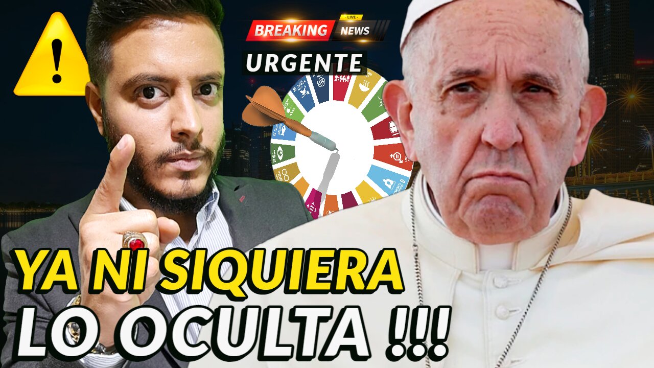 🚨 ÚLTIMO MOMENTO🔥 FRANCISCO se ALINEA con la AGENDA OSCURA!!!