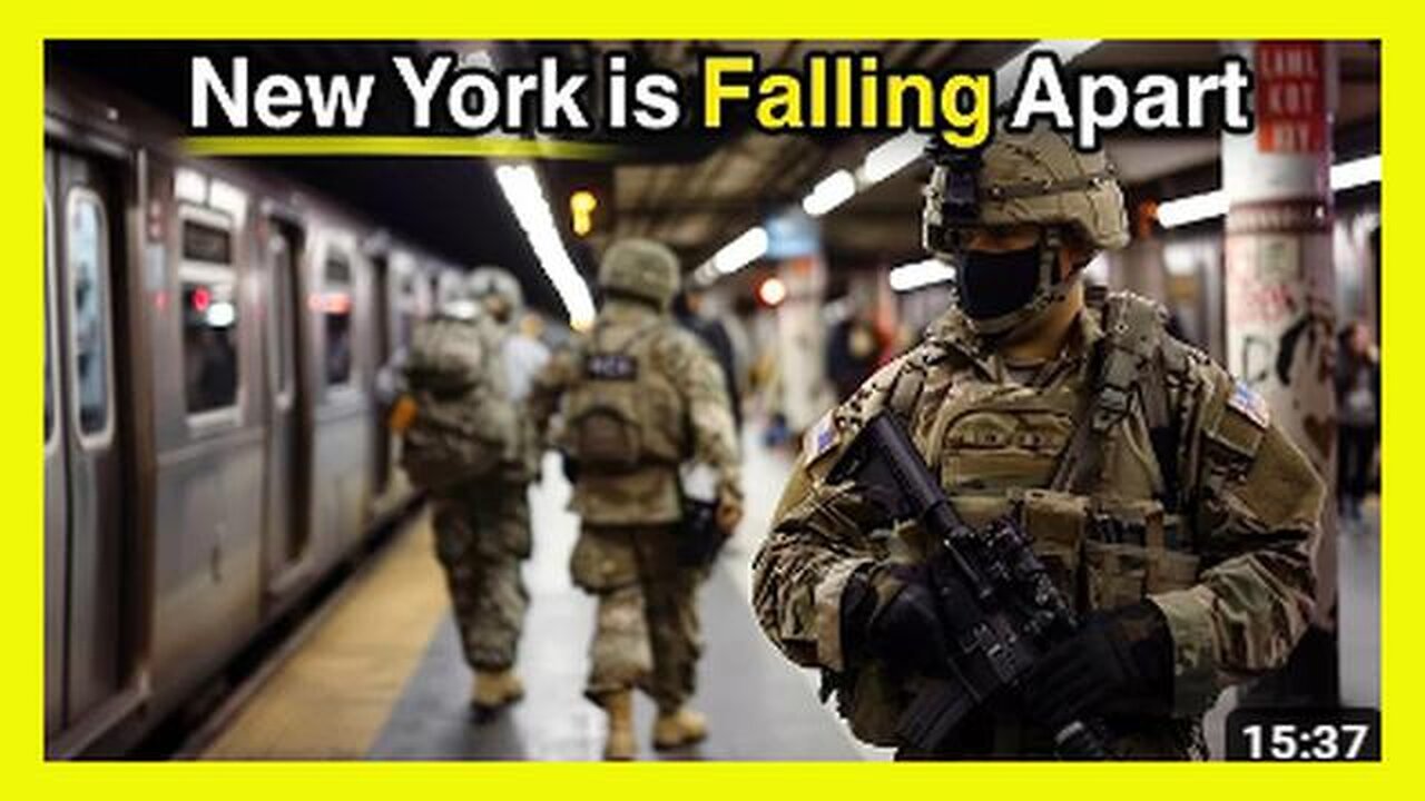 IT BEGINS… ARMY TROOPS TAKE OVER NYC