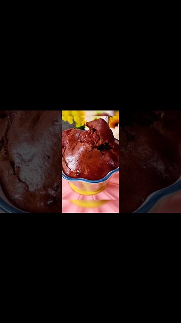 No eggs, no added sugar! Amazing and delicious muffin in 3 minutes!