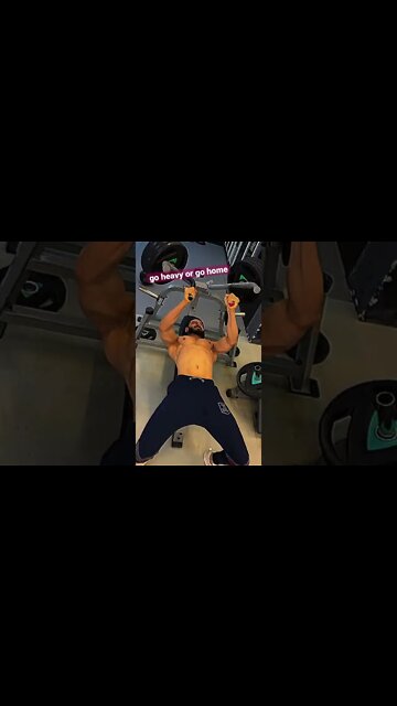 WANT PECS TO POP OUT - add lying chest press vertical grip #shorts #youtubeshorts