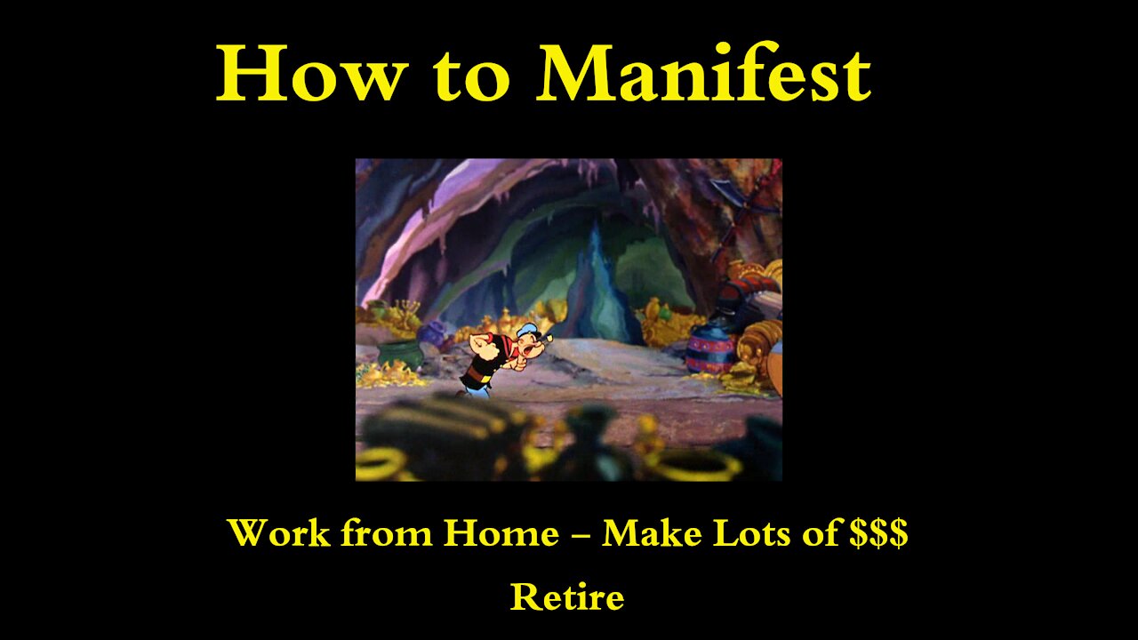 How to Manifest Working from Home - Making Lots of Money & Retire - Manifesting Naturally