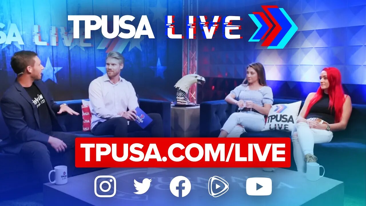 10/14/21: TPUSA LIVE: Joe Rogan Confronting CNN & The Border Catastrophe