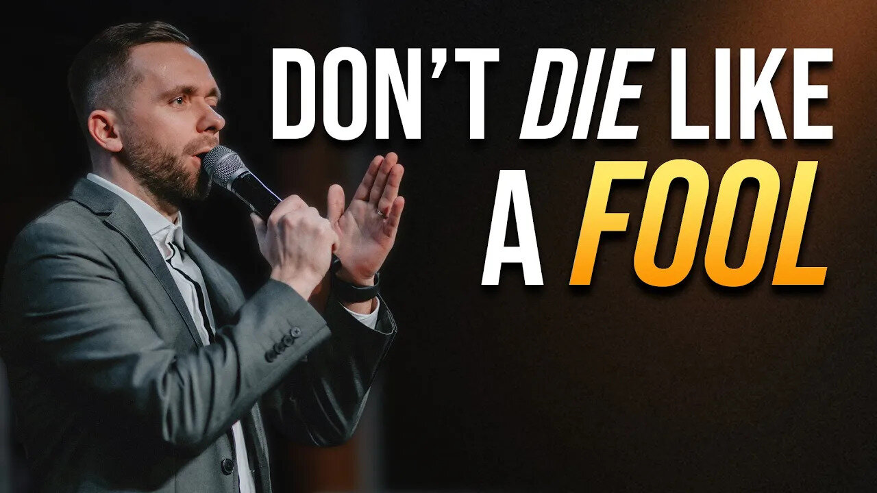 Don't DIE Like A FOOL! Follow Jesus Christ | @Vlad Savchuk