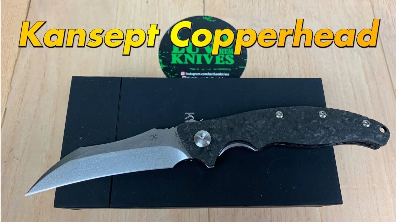 Kansept Copperhead /includes disassembly/ lightweight but still full sized !