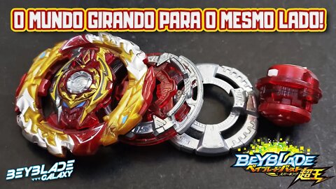 Testando 066 - WORLD SPRIGGAN .Wh.Xt+ 1S contra 2 combos - Beyblade Burst ベイブレードバースト
